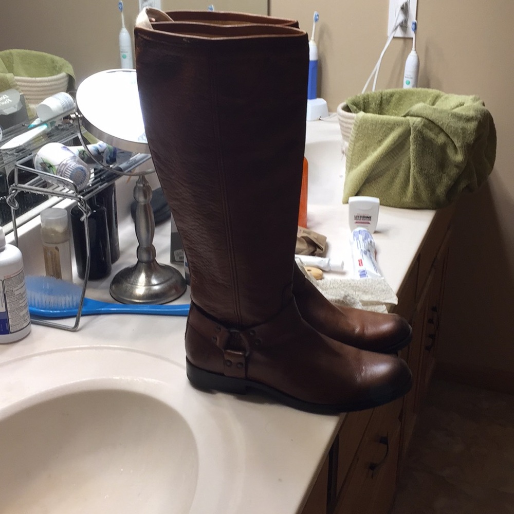 Almost brand new Frye boots.  Perfect condition.
